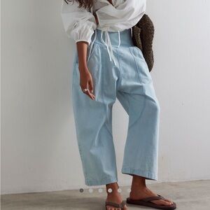 Free People Lunan Crop harem jeans SZ XS